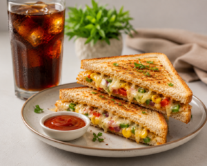 cheesy sandwich
